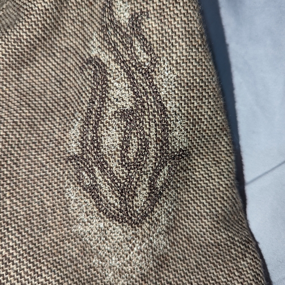 Bomb Boogie Tweed Classic Brown Blazer Sz S - Picture 5 of 5